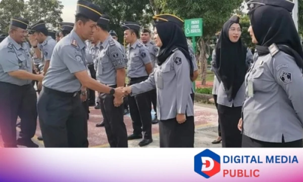 Perang Melawan Narkoba, Kalapas Sampaikan Arahan di Apel Pagi Pegawai - Digital Media Public